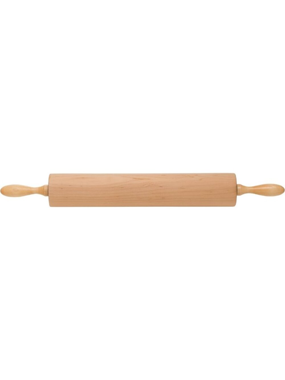 18-Inch Solid Rock Maple Rolling Pin - Professional Baking Tool, Made in USA
